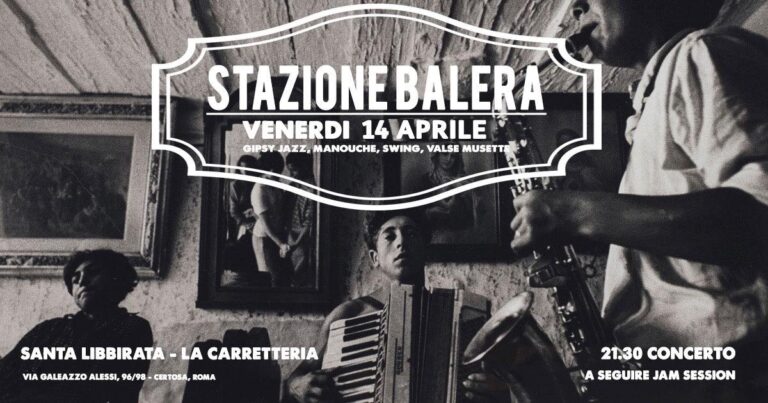 STAZIONE BALERA, Gipsy Jazz Manouche Swing Valse Musette