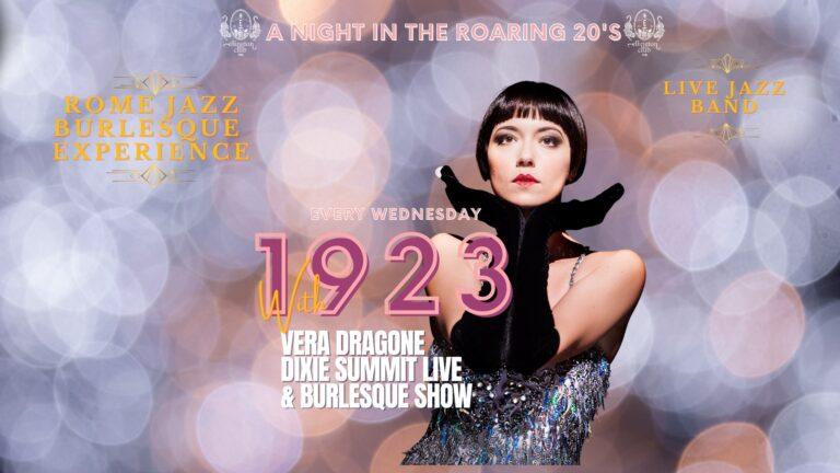1923 con Vera Dragone & Dixie Summit + Candy Rose Burlesque