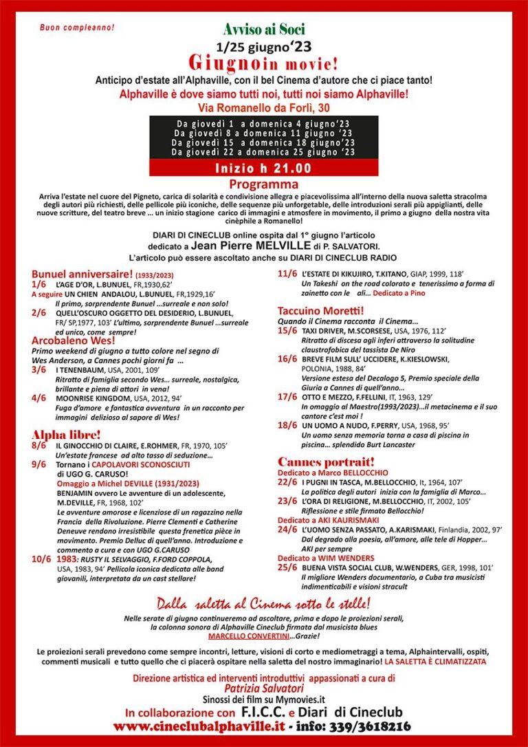 Giugno in movie!