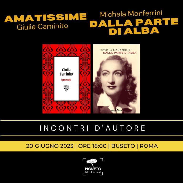 Incontri d’autore: Giulia Caminito e Michela Monferrini