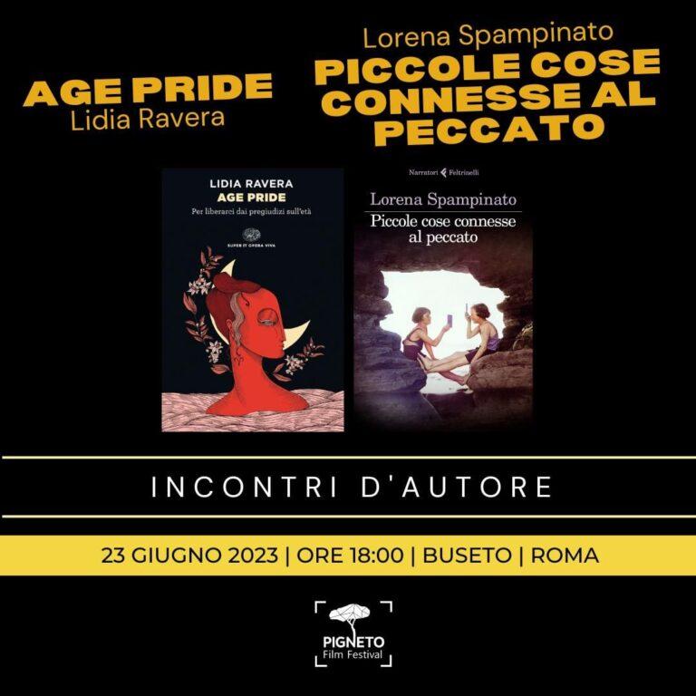 INCONTRI D’AUTORE: LIDIA RAVERA E LORENA SPAMPINATO