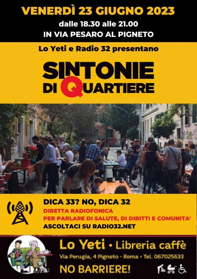 SINTONIE DI QUARTIERE