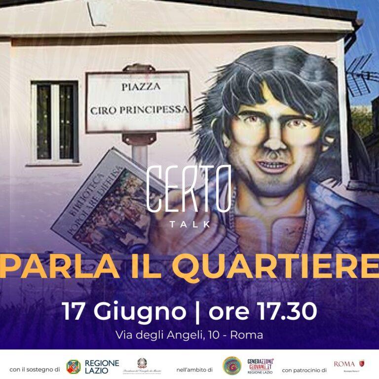 Parla il quartiere