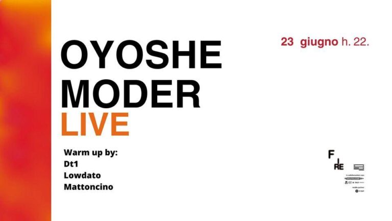 Oyoshe + Moder Live
