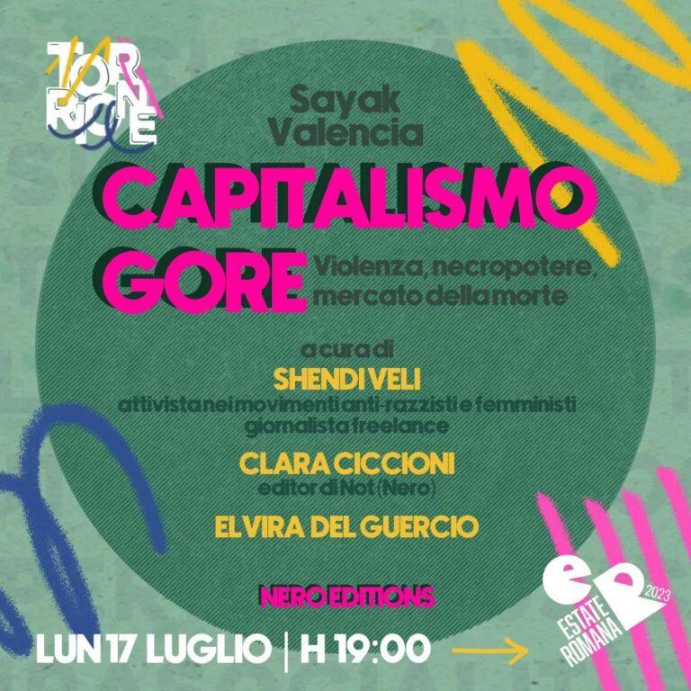 CAPITALISMO GORE di Sayak Valencia