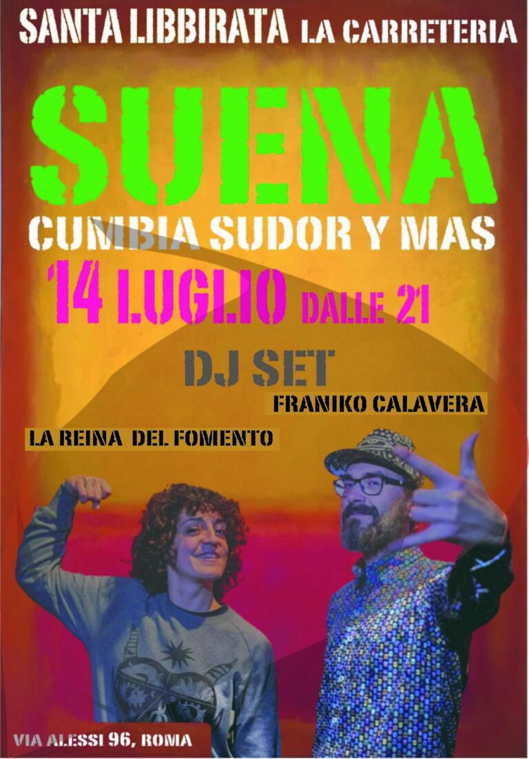 SUENA, CUMBIA SUDOR Y MAS, DJ SET LA REINA DEL FOMENTO FRANIKO CALAVERA