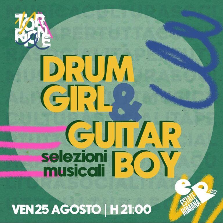 DRUM GIRL & GUITAR BOY