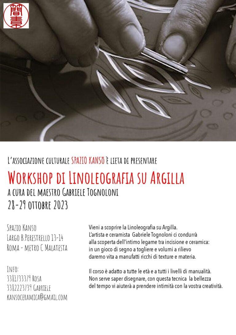 Corso di Linoleografia su Argilla