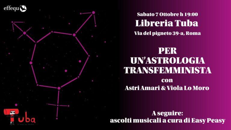 Per un’astrologia transfemminista