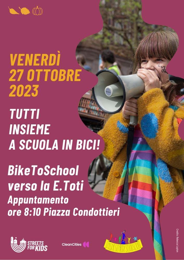 TUTTI INSIEME A SCUOLA IN BICI!