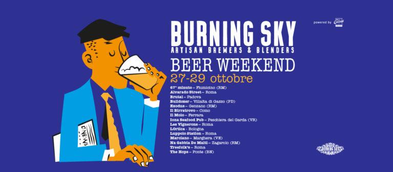 BURNING SKY BEER WEEKEND