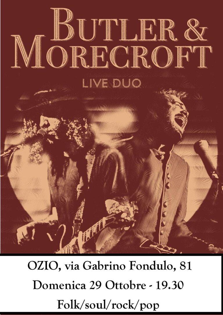 Kevin Butler + Dave Morecroft LIVE