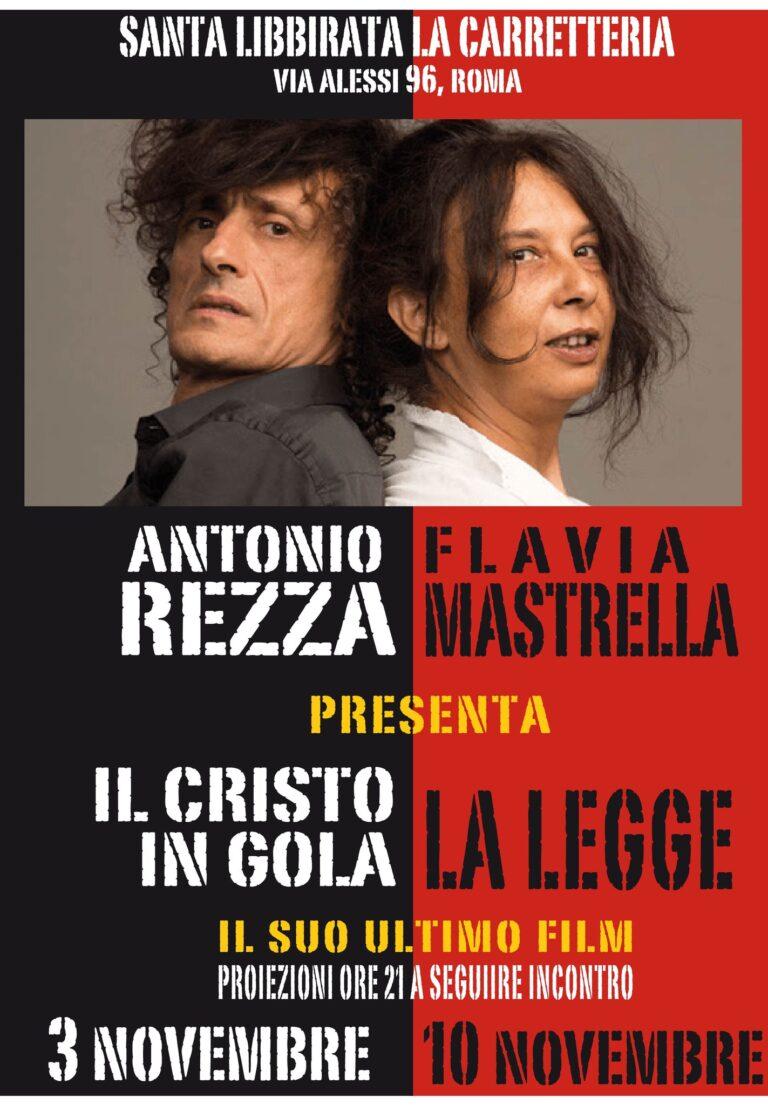 ANTONIO REZZA E FLAVIA MASTRELLA PRSENTANO LE LORO ULTIME OPERE CINEMATOGRICHE