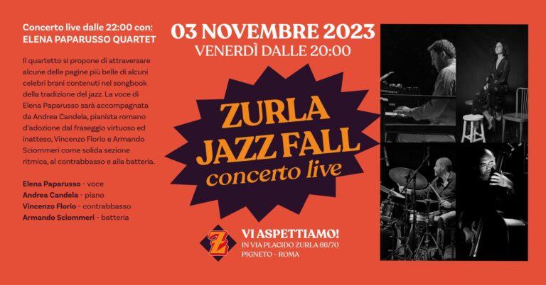 Zurla Jazz Fall – Elena Paparusso Quartet