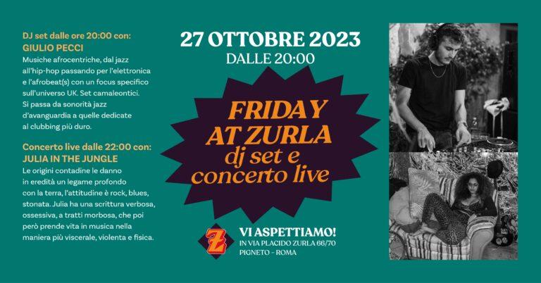 Friday at Zurla