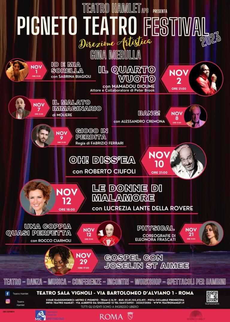 PIGNETO TEATRO FESTIVAL