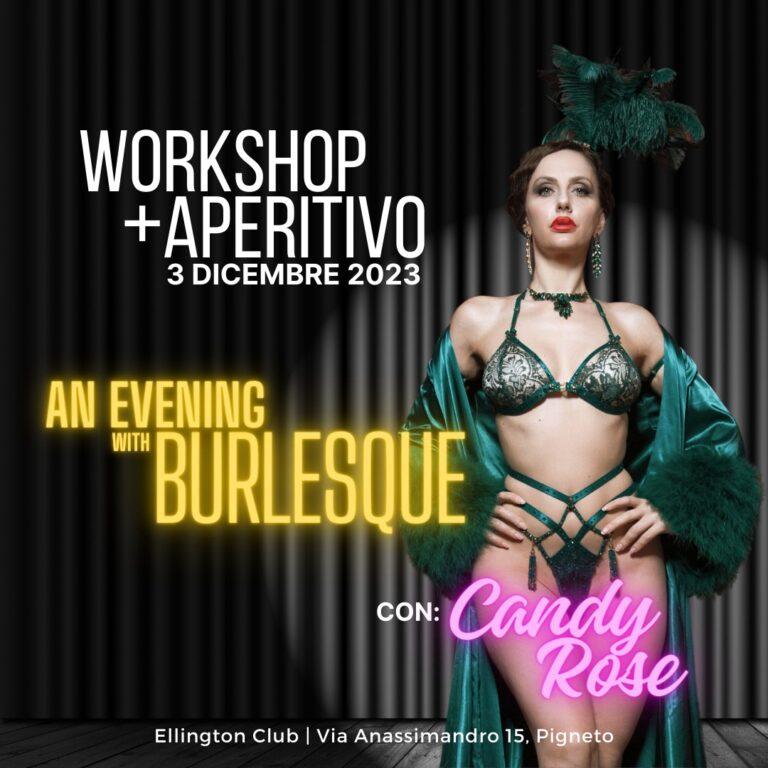 An Evening with Burlesque: Workshop+Aperitivo