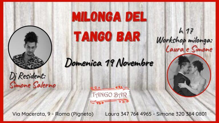 MILONGA DEL TANGO BAR