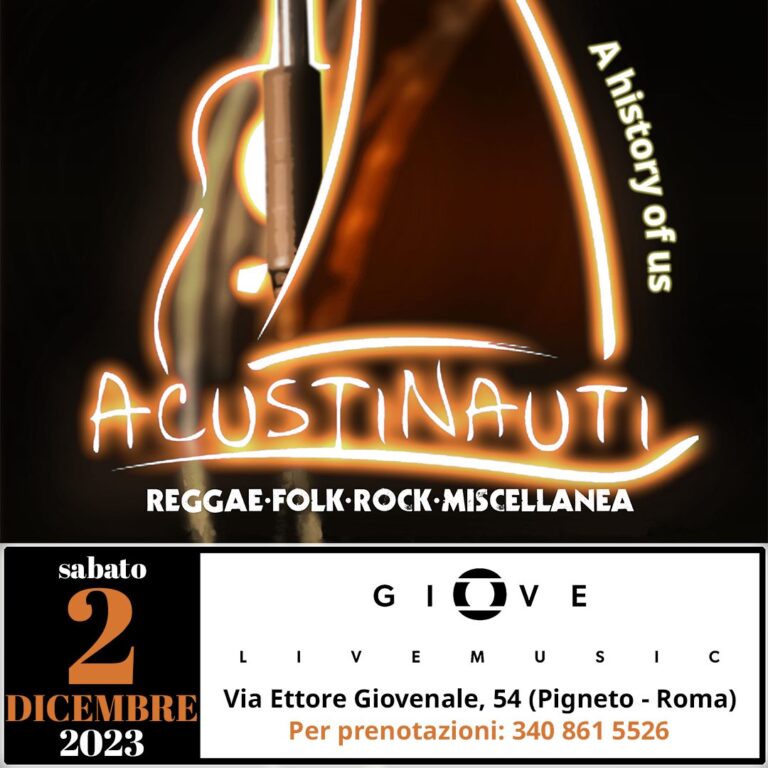 Acustinauti | Reggae – Folk – Rock – Miscellanea