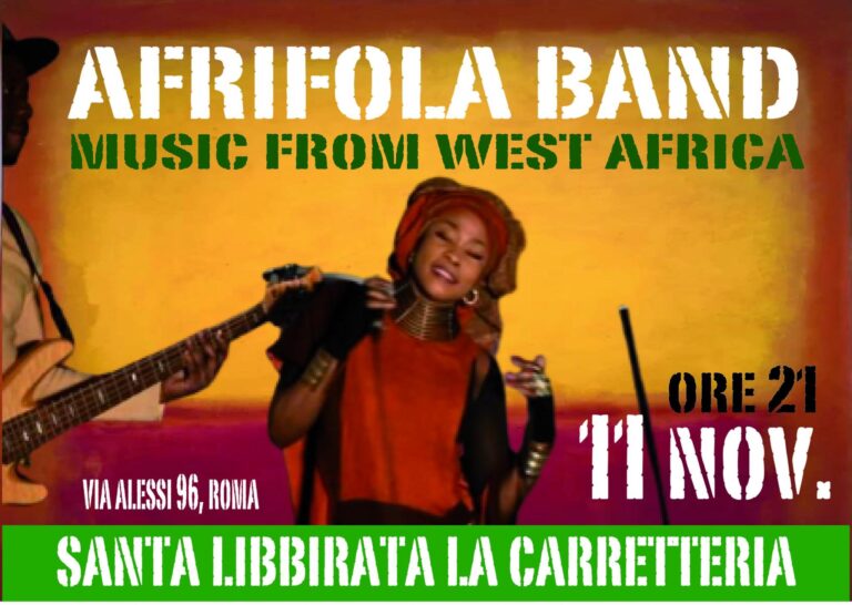 AFRIFOLA BAND, MUSIC FROM WEST AFRICA