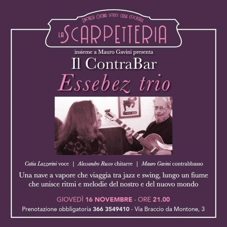 Il ContraBar – Essebez trio