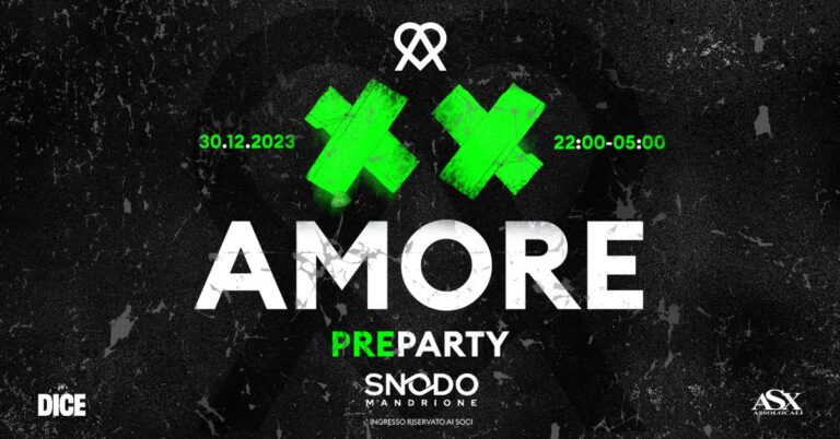 Amore XX Official Pre-Party