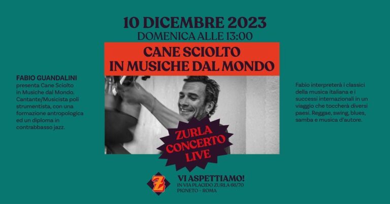 Cane Sciolto in Musiche dal Mondo