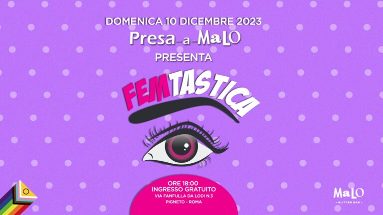 FEMtastica – L’aperitivo caparbiamente FEM