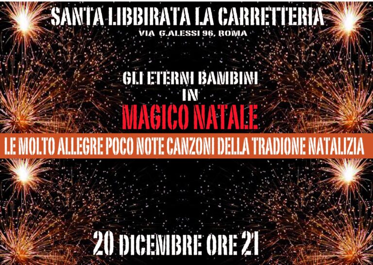 GLI ETERNI BAMBINI IN MAGICO NATALE