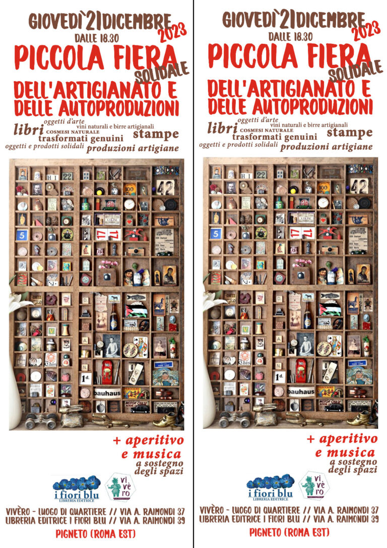 Piccola fiera solidale dell’artigianato e delle autoproduzioni