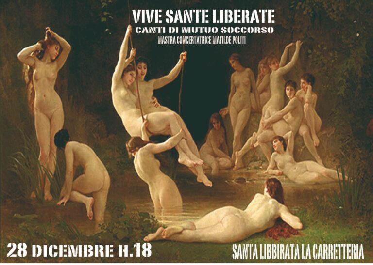 VIVE SANTE LIBERATE libero incontro di canti di mutuo soccorso