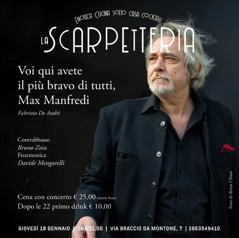 Voi qui avete il più bravo di tutti, Max Manfredi
