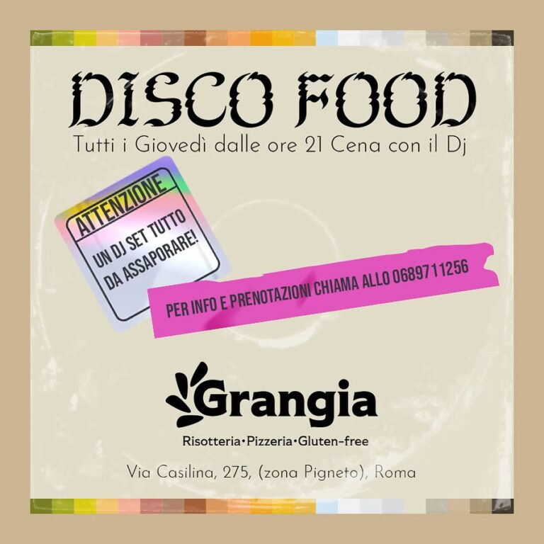 DISCO FOOD