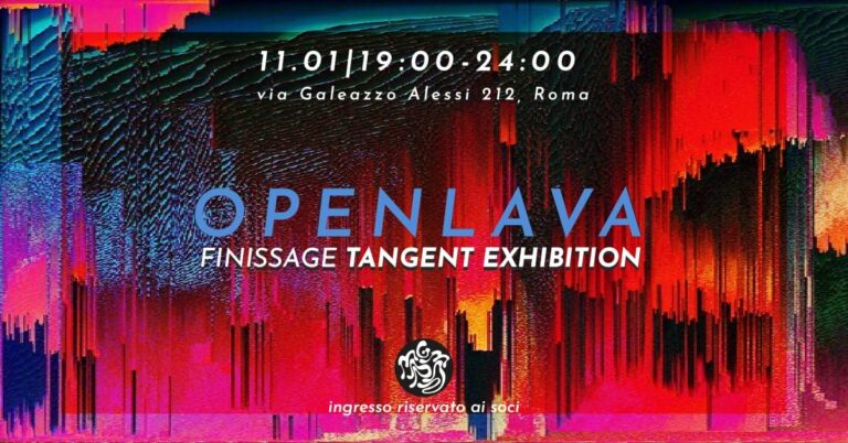 Finissage TANGENT exhibition + accidental live set Michele Papa e Massimiliano Cerioni