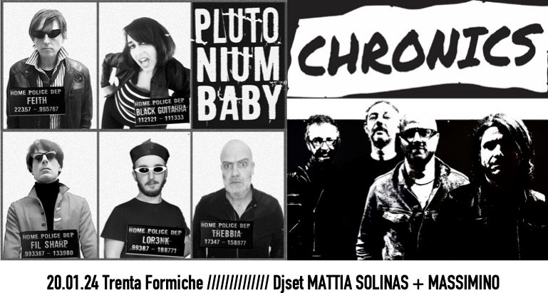 Plutonium Baby + Chronics [live] // Mattia Solinas & Massimino [djset]