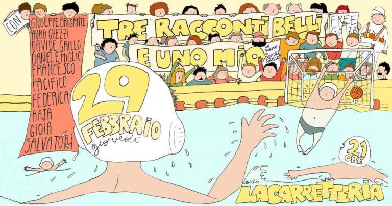 3 racconti belli e uno mio