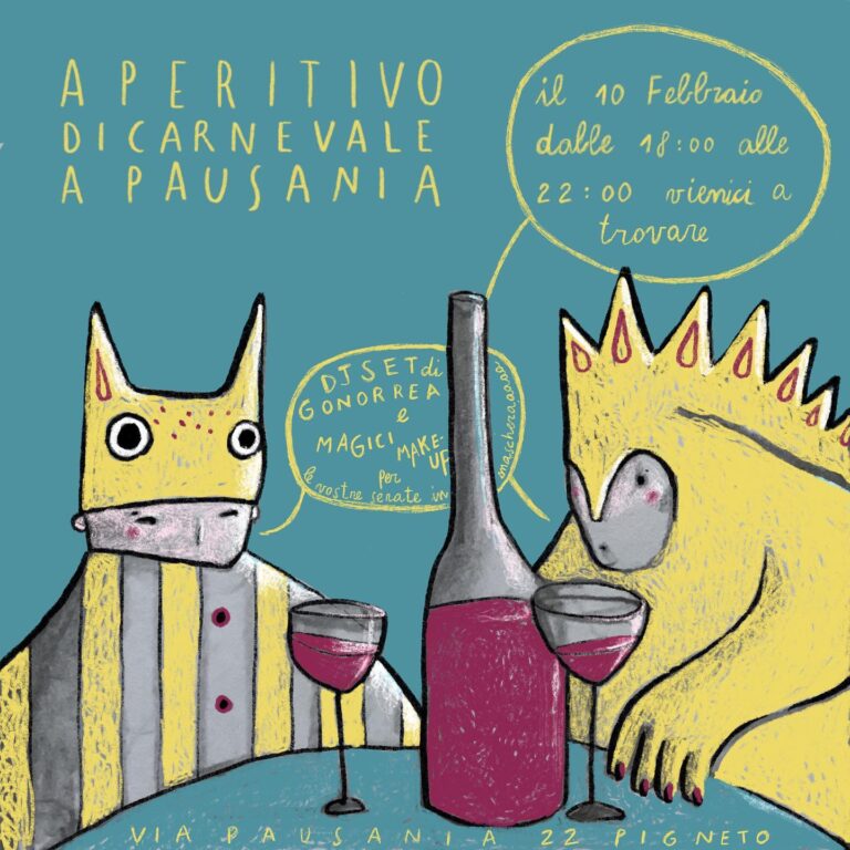 APERITIVO DI CARNEVALE A PAUSANIA