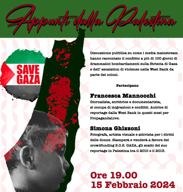 Appunti dalla Palestina