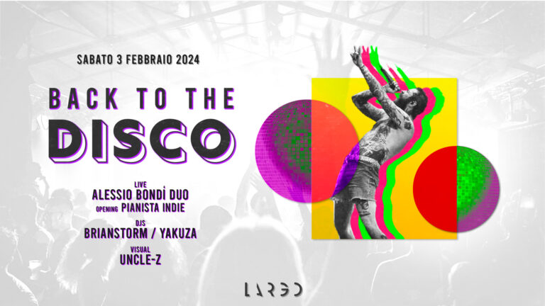 BACK TO THE DISCO