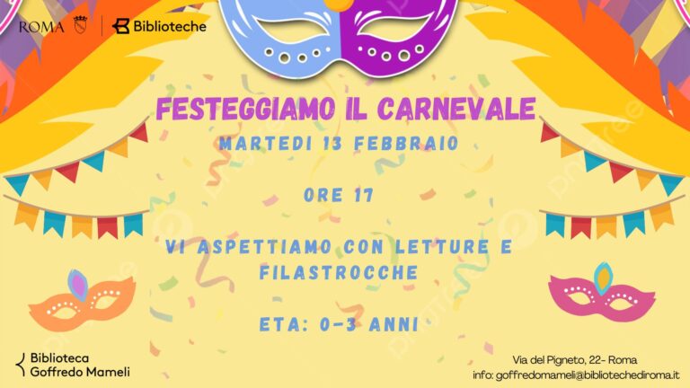 Festeggiamo il Carnevale