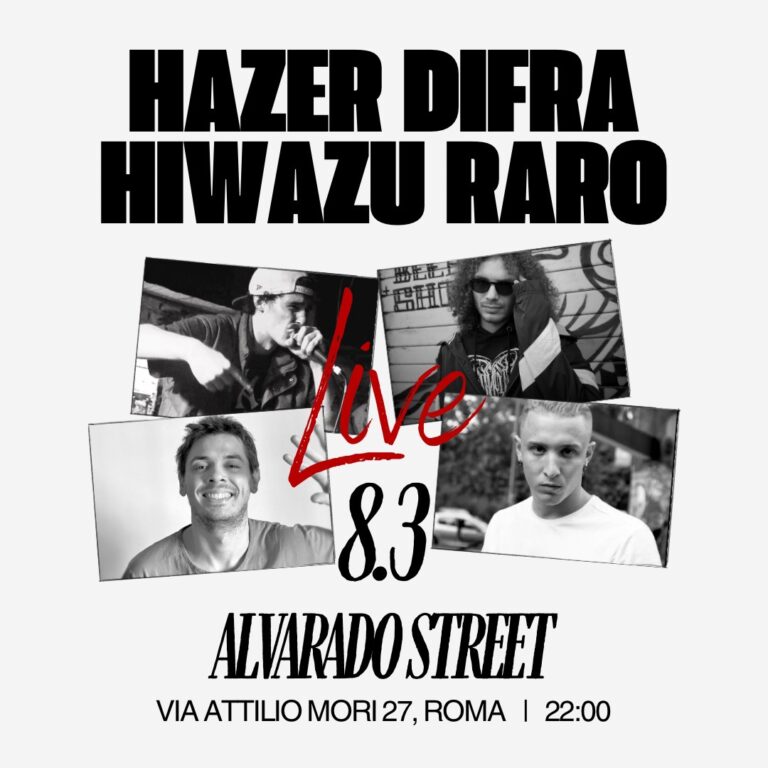 HAZER x DIFRA x HIWAZU x RARO LIVE