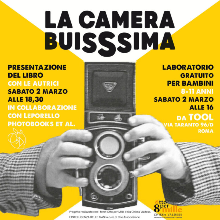 Presentazione del libro La camera buissima