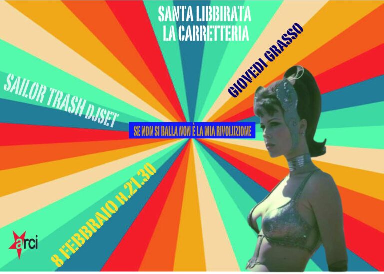 SAILOR TRASH DJ SET GIOVEDì GRASSO