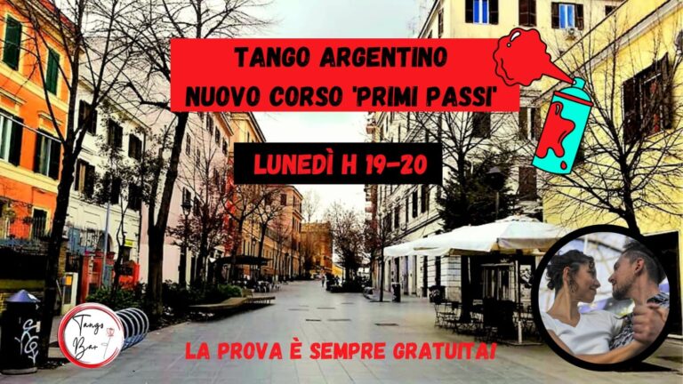 TANGO Primi Passi – Nuovo Corso