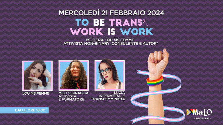 To be trans*.Work is work