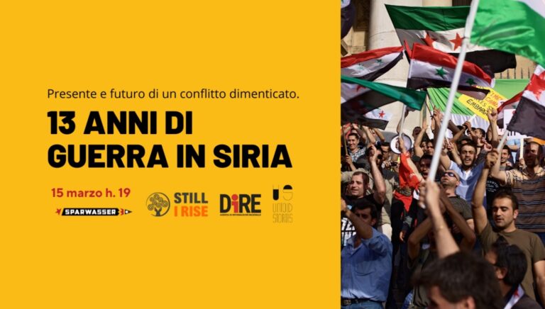 13 Anni di Guerra in Siria | presente e futuro di un conflitto dimenticato.