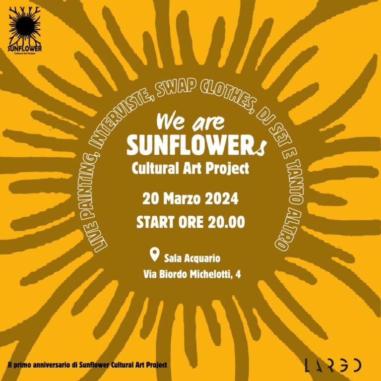 SunFlower Cultural Art Project presenta “We are Sunflowers”