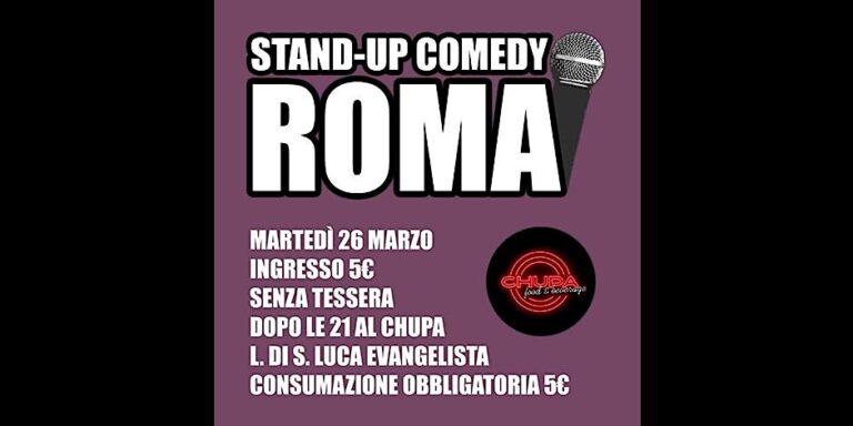 STAND-UP COMEDY ROMA