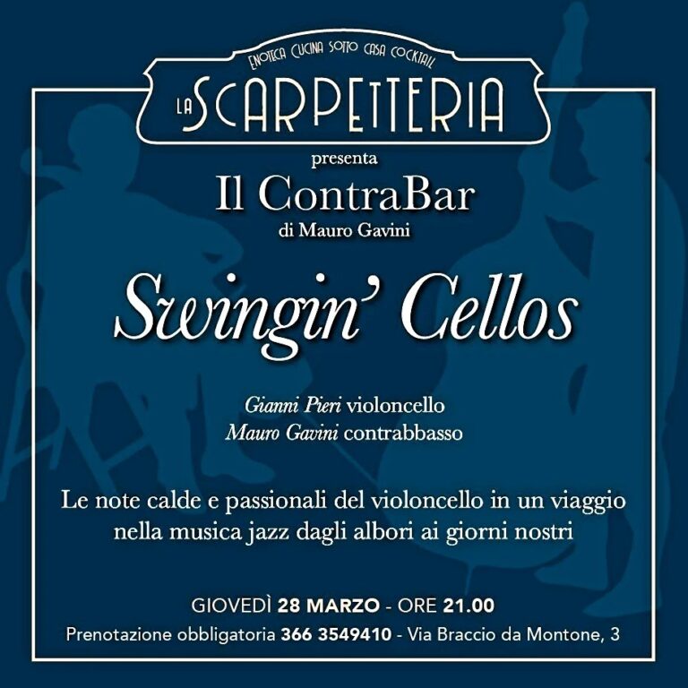 Il ContraBar – Swingin’ Cellos