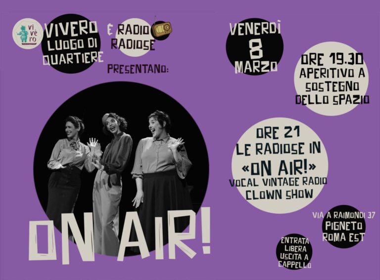 ON AIR in scena LE RADIOSE